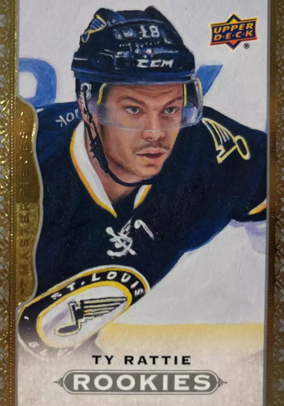 Карточка Тай Рэтти St. Louis Blues/Сент-Луис Блюз, Локомотив/Торпедо НХЛ/NHL/КХЛ