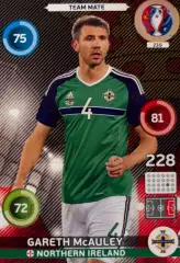 Футбол. Карточка McAuley/Гарет Маколи Северная Ирландия Euro/Евро 2016 Panini