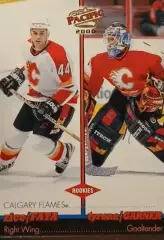 Карточка Rico Fata-Рико Фата/Garner-Тайрон Гарнер Calgary Flames-Калгари НХЛ/NHL