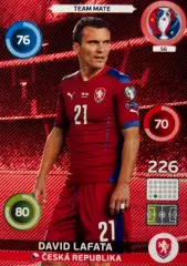 Футбол. Карточка David Lafata/Давид Лафата Чехия, Спарта Euro/Евро 2016 Panini