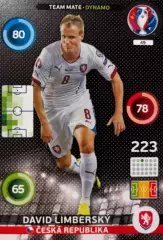 Футбол. Карточка Давид Лимберский Чехия, Тоттенхэм, Спарта Euro/Евро 2016 Panini
