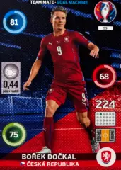 Футбол. Карточка Borek Dockal/Боржек Дочкал Чехия, Спарта Euro/Евро 2016 Panini