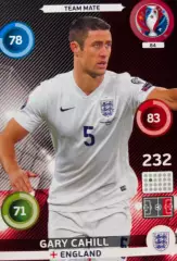 Футбол. Карточка Gary Cahill/Гари Кэхилл Англия, Челси Euro/Евро 2016 Panini
