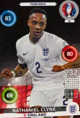 Футбол. Карточка Nathaniel Clyne/Натаниэл Клайн Англия, Ливерпуль Euro/Евро 2016