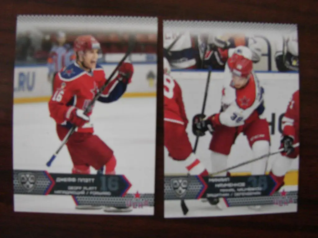 Карточка Джефф Плэт ЦСКА Москва КХЛ/KHL сезон 2015/2016 SeReal