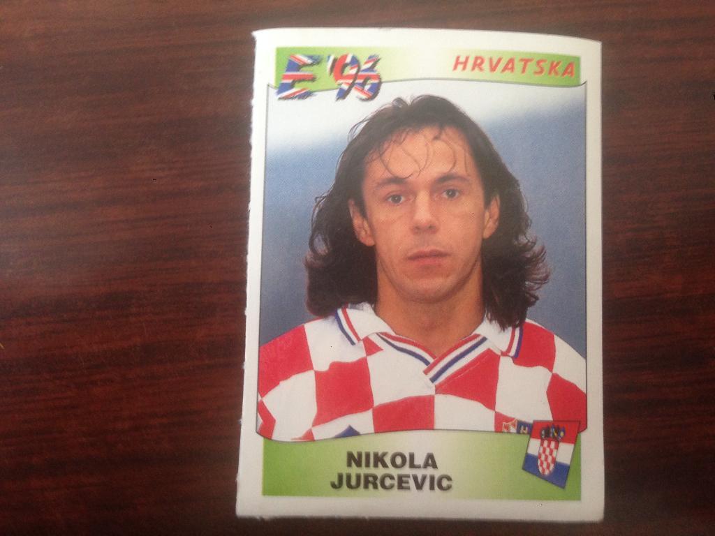 наклейка - 1996 Чемпионат Европы - JURCEVIC