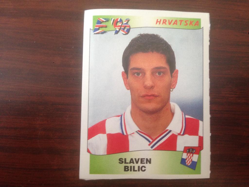 наклейка - 1996 Чемпионат Европы - BILIC Хорватия