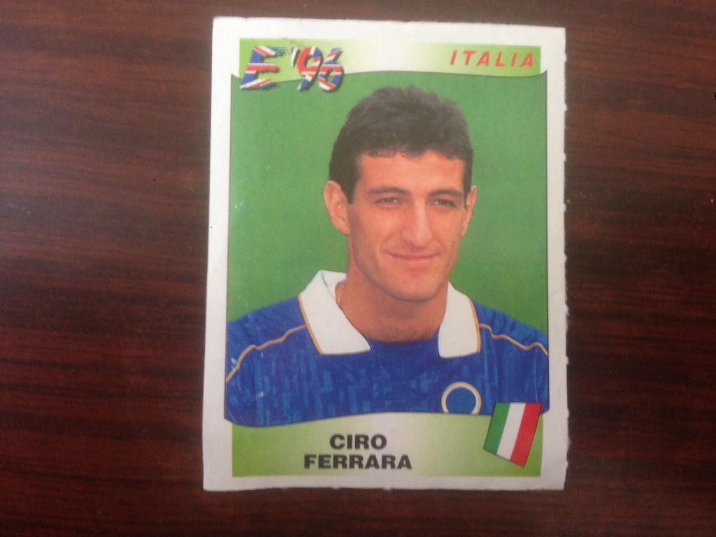 наклейка - 1996 Чемпионат Европы - FERRARA Италия