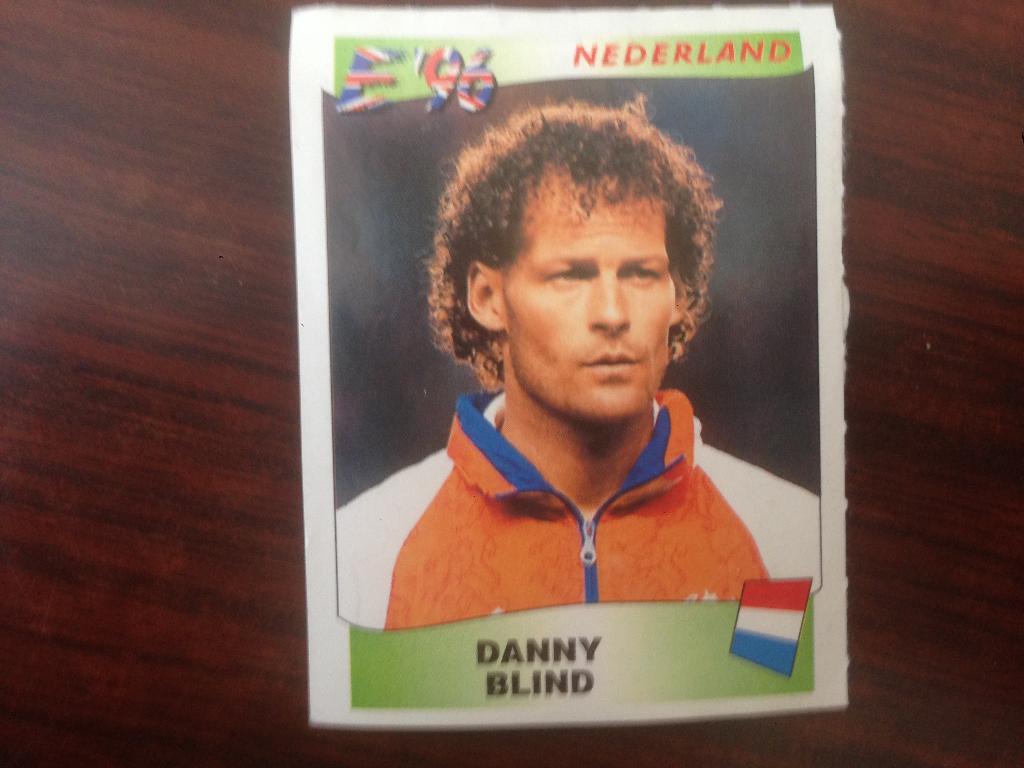 наклейка - 1996 Чемпионат Европы - BLIND Нидерланды
