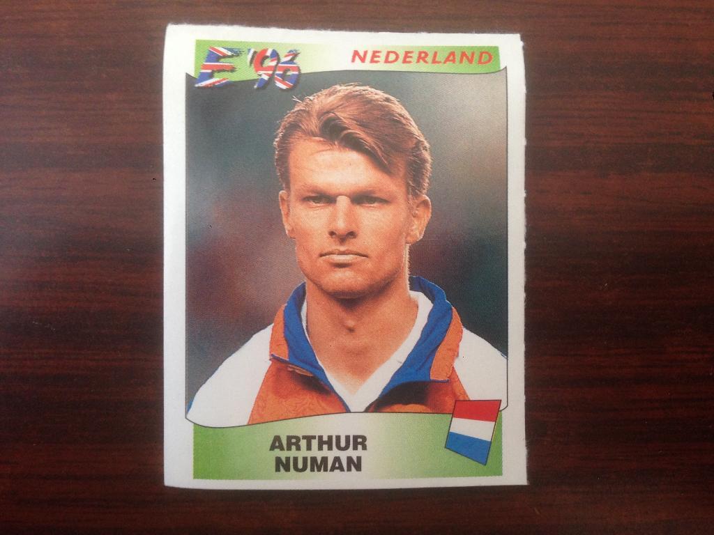 наклейка - 1996 Чемпионат Европы - NUMAN Нидерланды