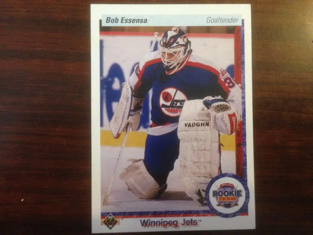 Хоккей. Карточка №4 Bob Essensa / Боб Ессенса (Winnipeg/Виннипег) НХЛ/NHL