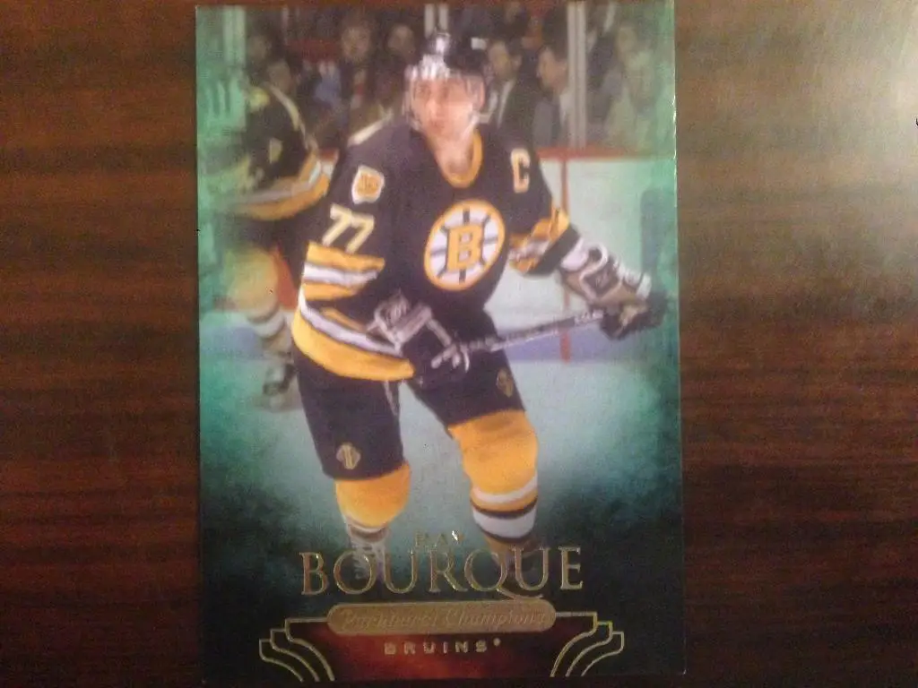 Хоккей. Карточка Ray Bourque - Рэй Бурк (Boston Bruins - Бостон Брюинз) НХЛ/NHL