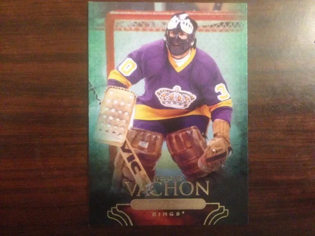 Хоккей Карточка Rogie Vachon-Роги Вашон (Los Angeles Kings-Лос-Анджелес) НХЛ/NHL