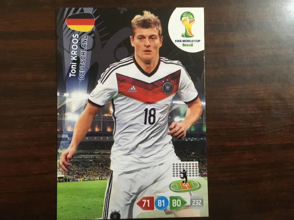Футбол. Карточка Toni Kroos - Тони Кроос - Германия Чемпионат Мира 2014