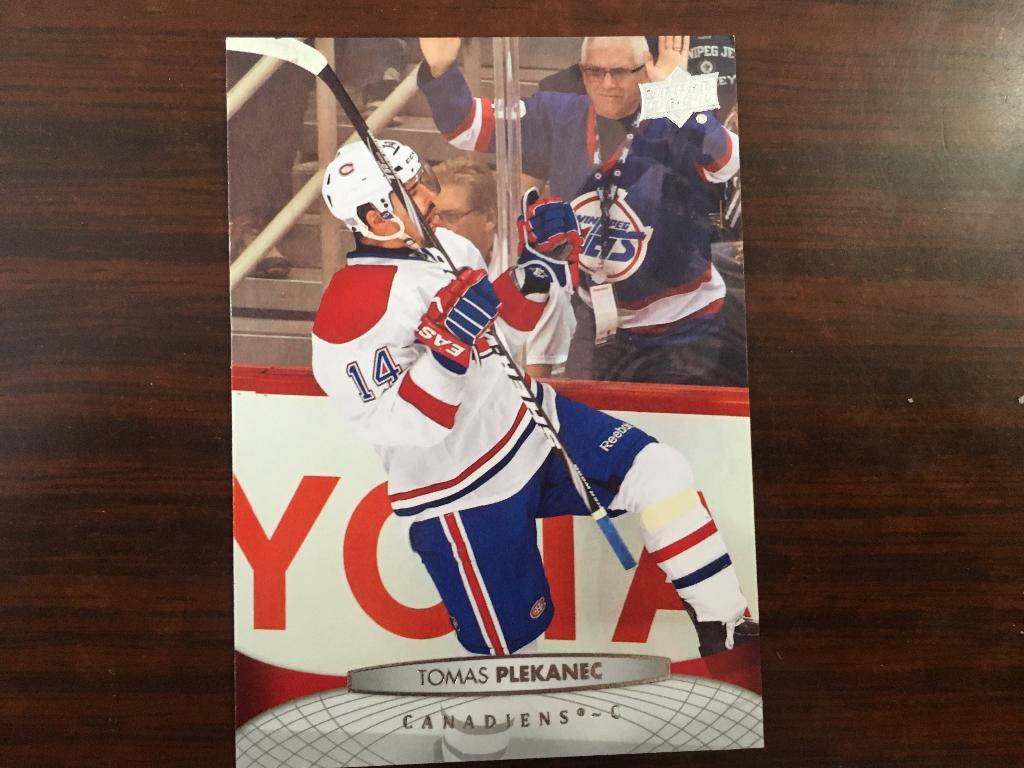 Хоккей . Карточка Томаш Плеканец Montreal Canadiens - Монреаль Канадиенс НХЛ/NHL