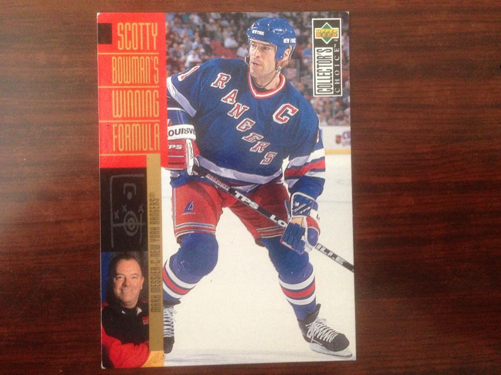 Хоккей. Карточка Mark Messier (Марк Месье) - New York Rangers , Рейнджерс