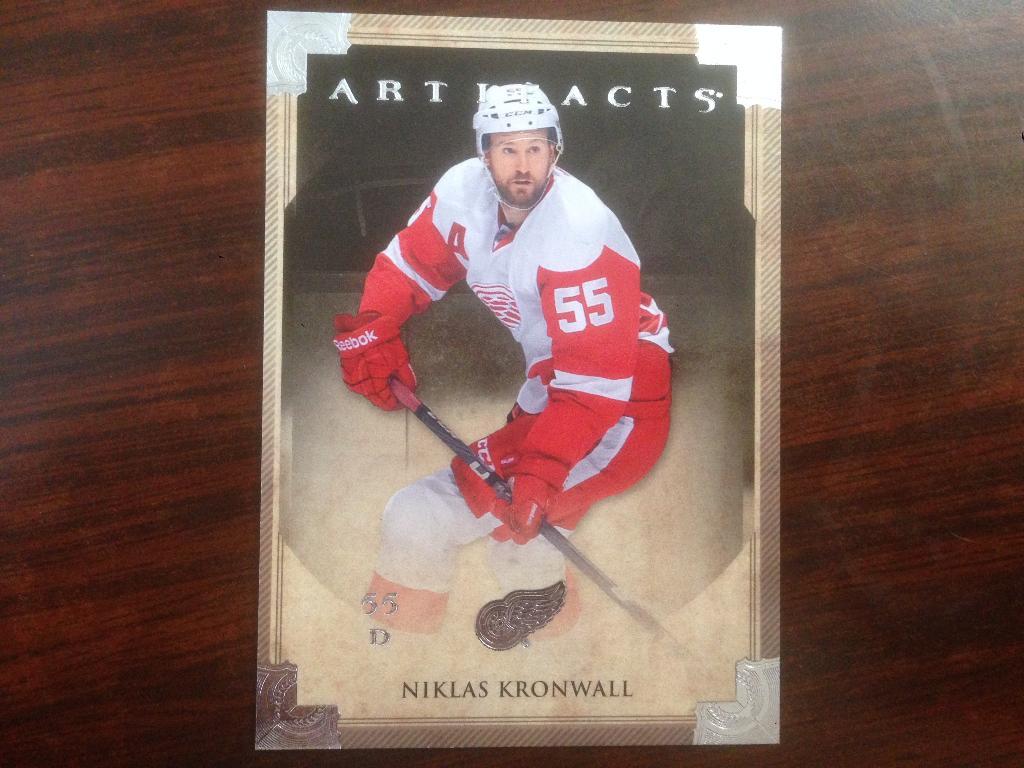Карточка . Хоккей Niklas Kronwall NHL Detroit Red Wings - Кронвалль