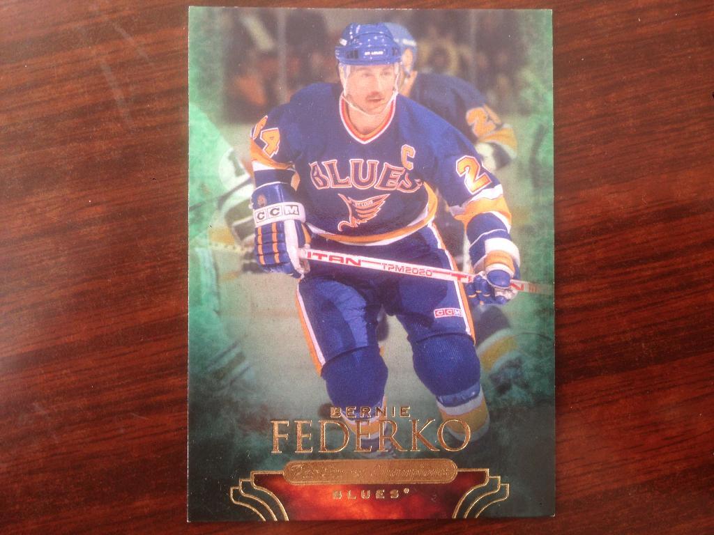 Хоккей.Карточка Bernie Federko-Берни Федерко - St. Louis Blues/Сент-Луис НХЛ/NHL