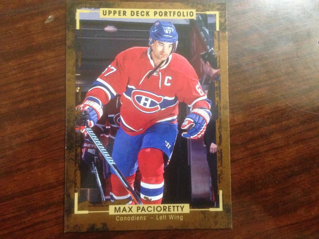 Хоккей. Карточка Max Pacioretty Montreal Canadiens - Монреаль НХЛ/NHL