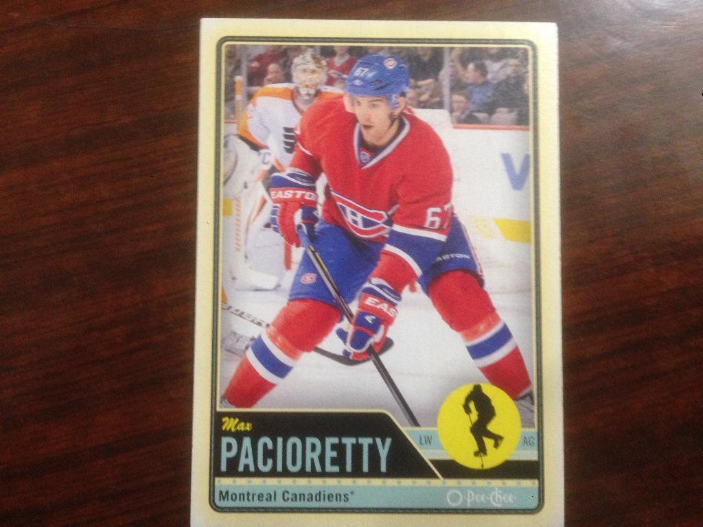 Хоккей. Карточка. Max Pacioretty Montreal Canadiens - Монреаль НХЛ/NHL