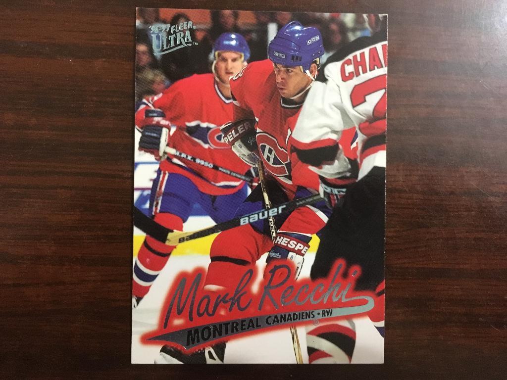 Хоккей . Карточка . НХЛ - Mark Recchi Montreal Canadiens - Марк Рекки Монреаль