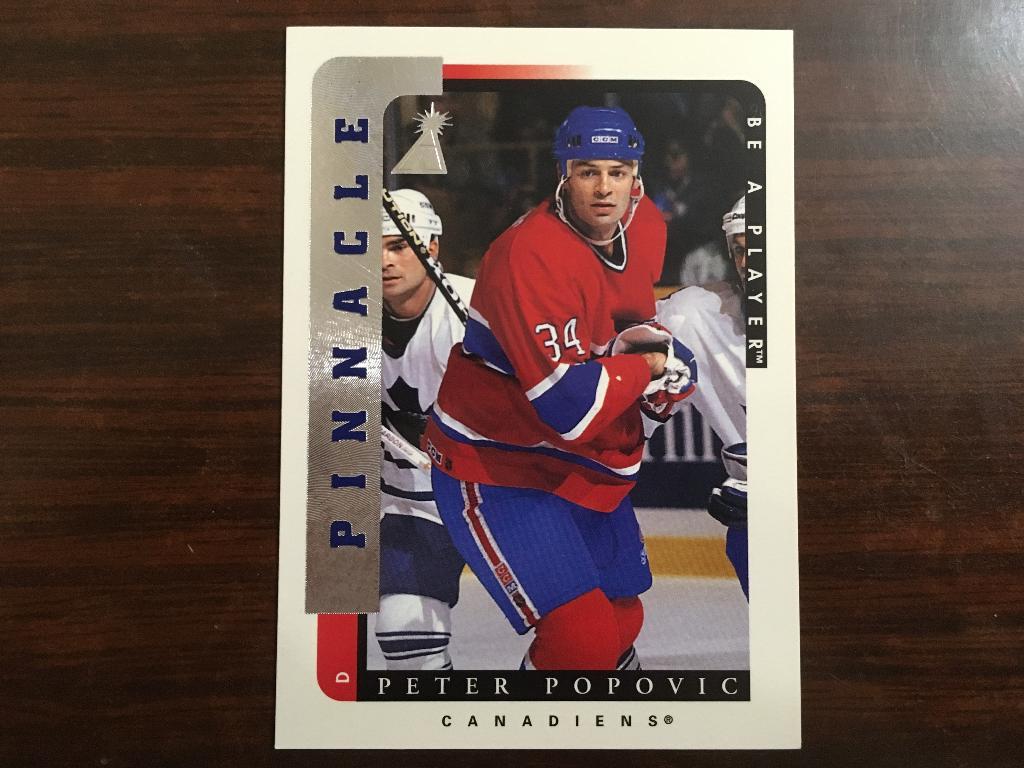 Хоккей . Карточка . НХЛ - Peter Popovic Montreal Canadiens -Монреаль