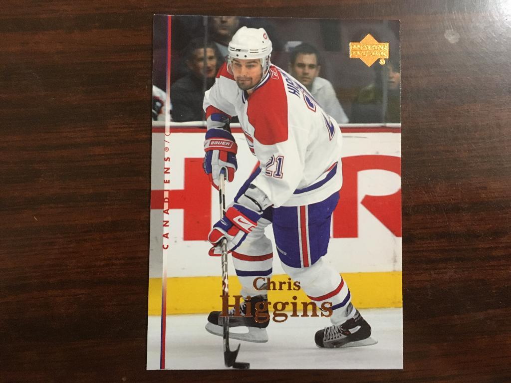 Хоккей Карточка Chris Higgins Montreal Canadiens - Монреаль НХЛ/NHL