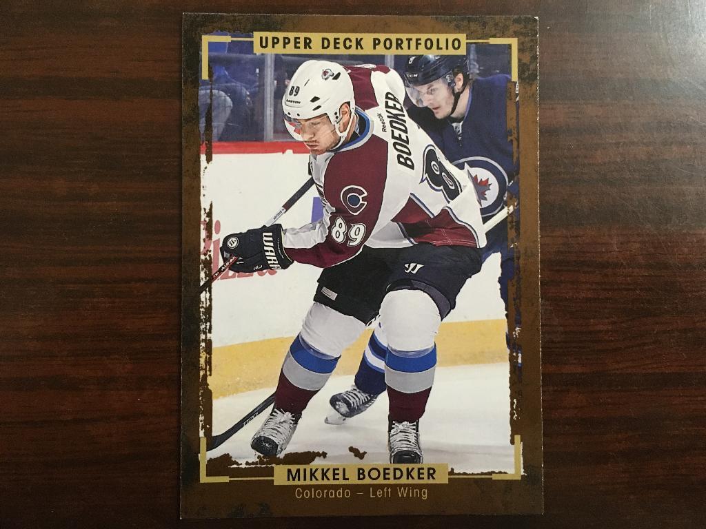 Хоккей Карточка Mikkel Boedker Colorado Avalanche - Колорадо Эвеланш НХЛ/NHL