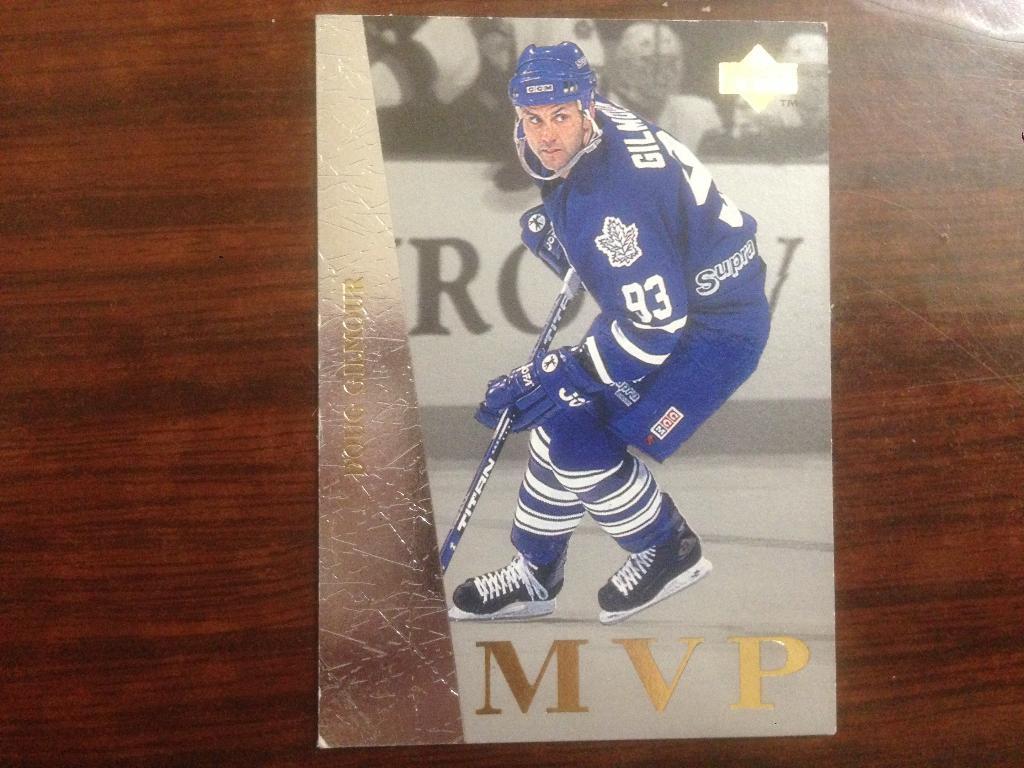 Хоккей.Карточка Doug Gilmour - Дуг Гилмор Toronto Maple Leafs - Торонто НХЛ/NHL