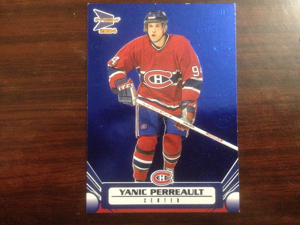 Карточка Yanic Perreault Montreal Canadiens - Монреаль Канадиенс НХЛ/NHL