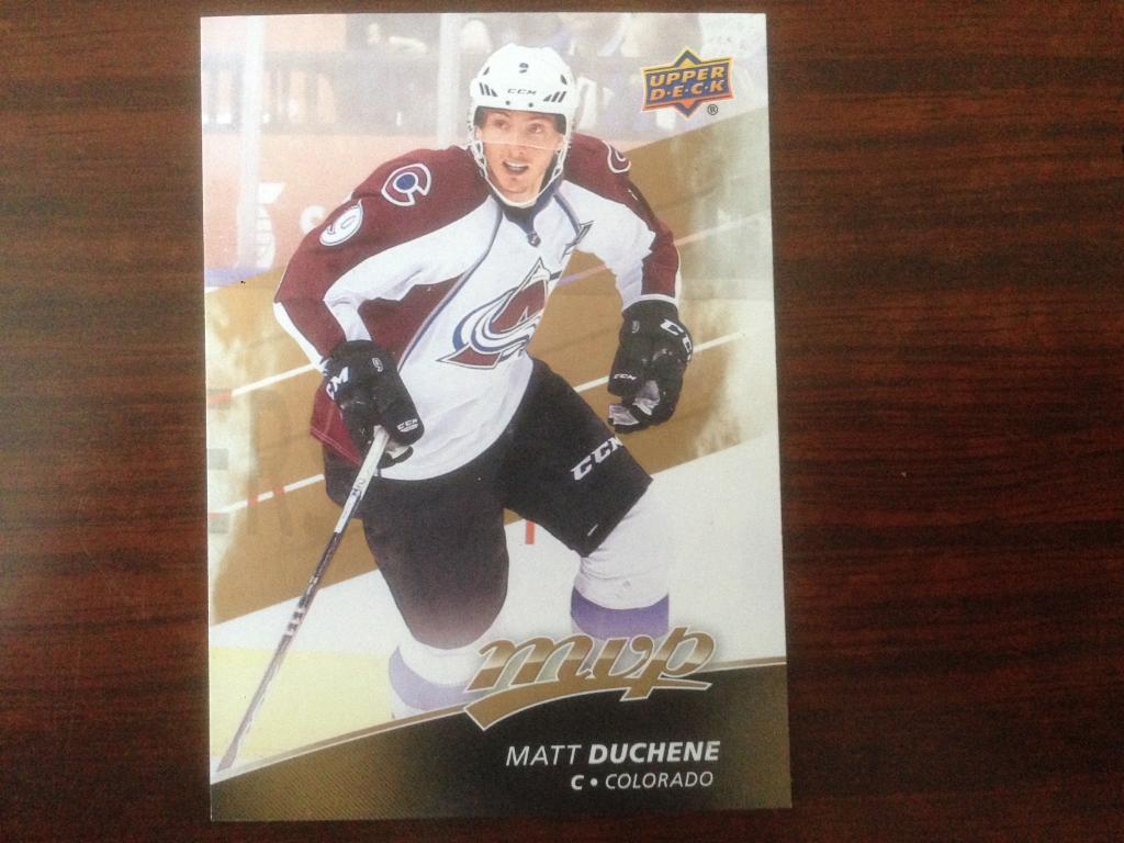 Хоккей. Карточка Matt Duchene - Мэтт Дюшен Colorado Avalanche - Колорадо НХЛ/NHL
