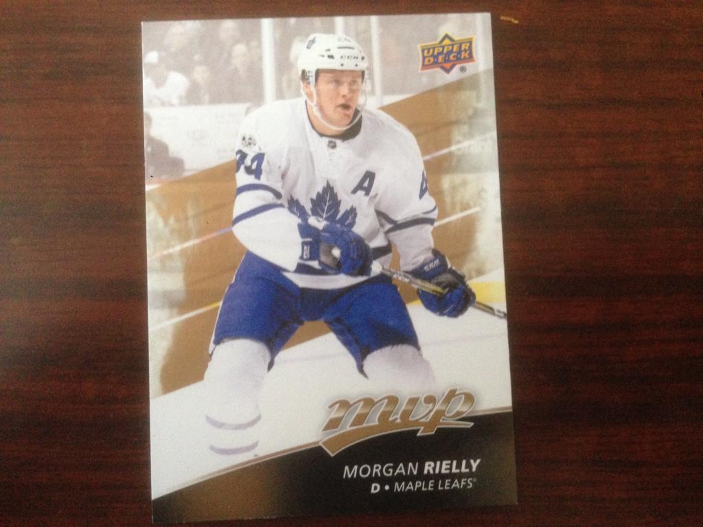 Хоккей. Карточка Morgan Riell - Toronto Maple Leafs - Торонто НХЛ/NHL