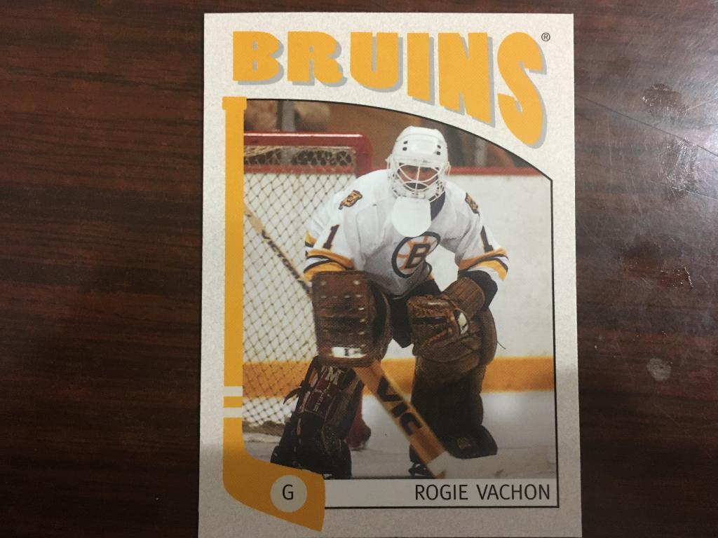 Хоккей Карточка Rogie Vachon-Роги Вашон Бостон НХЛ/NHL