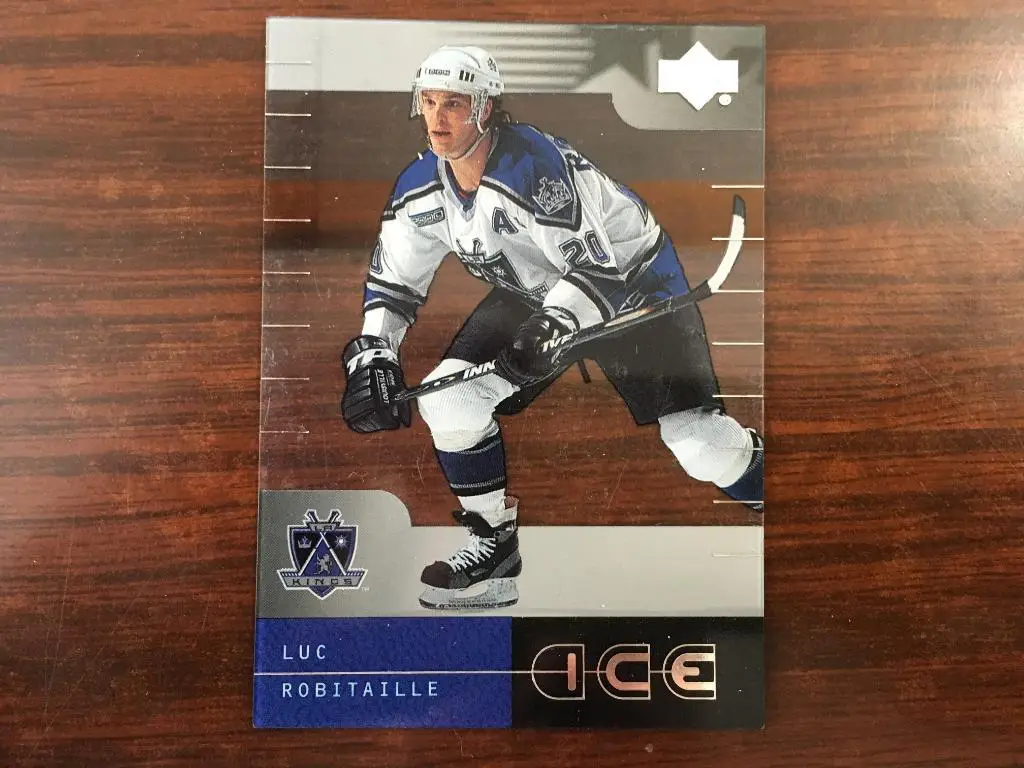 Хоккей. Карточка Luc Robitaille - Люк Робитайл Los Angeles Kings - Кингз НХЛ/NHL