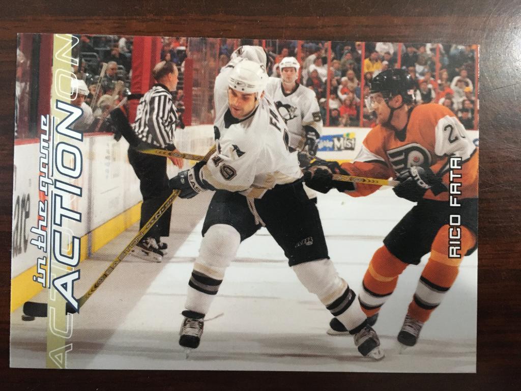 карточка НХЛ - Rico Fata Pittsburgh Penguins - Питсбург