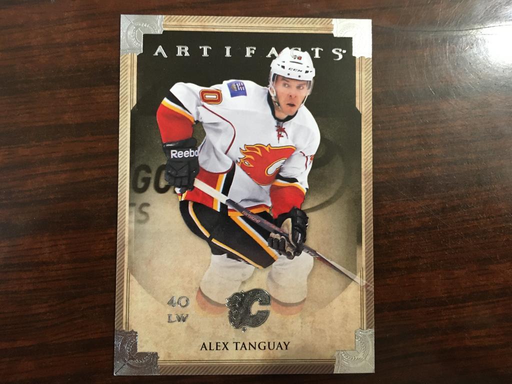 Хоккей. Карточка Alex Tanguay - Тангуэй Calgary Flames - Калгари Флэймз НХЛ/NHL
