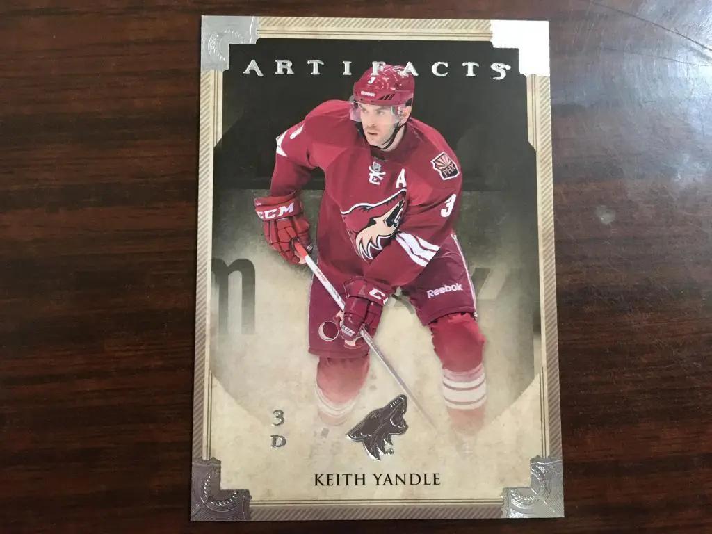 Хоккей. Карточка Keith Yandle Phoenix Coyotes - Финикс NHL/НХЛ