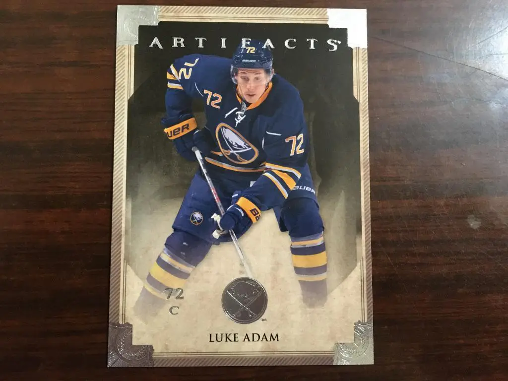 Хоккей. Карточка Luke Adam Buffalo Sabres - Баффало NHL/НХЛ