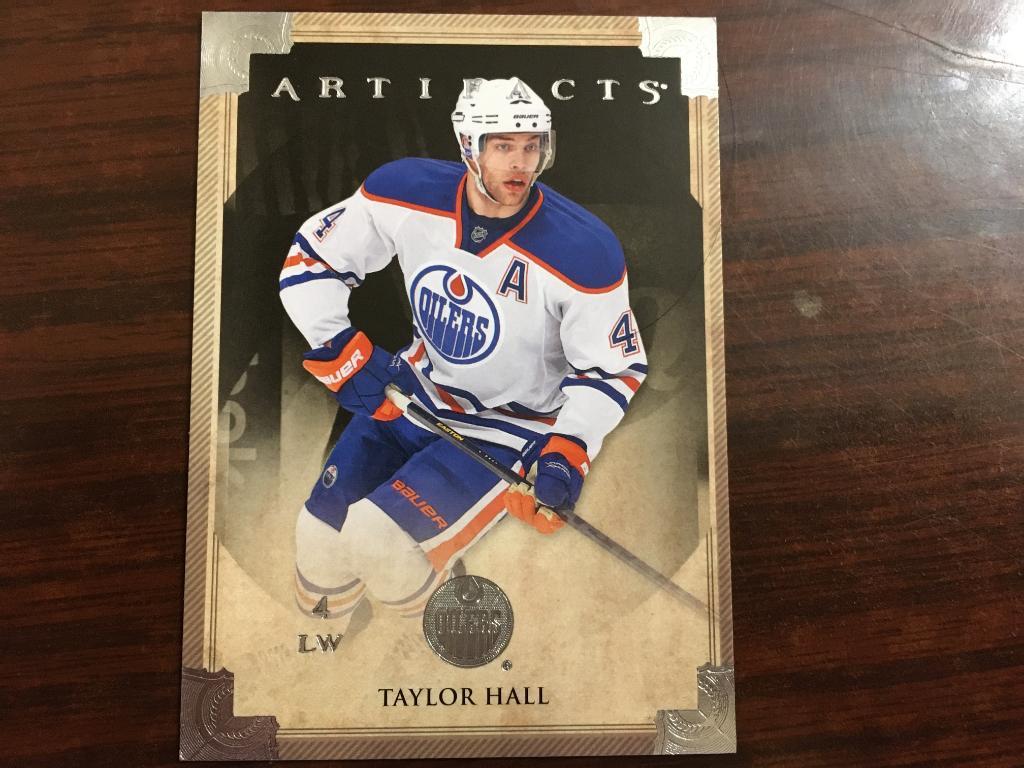 Хоккей Карточка Taylor Hall-Тэйлор Холл Edmonton Oilers -Эдмонтон Ойлерз НХЛ/NHL