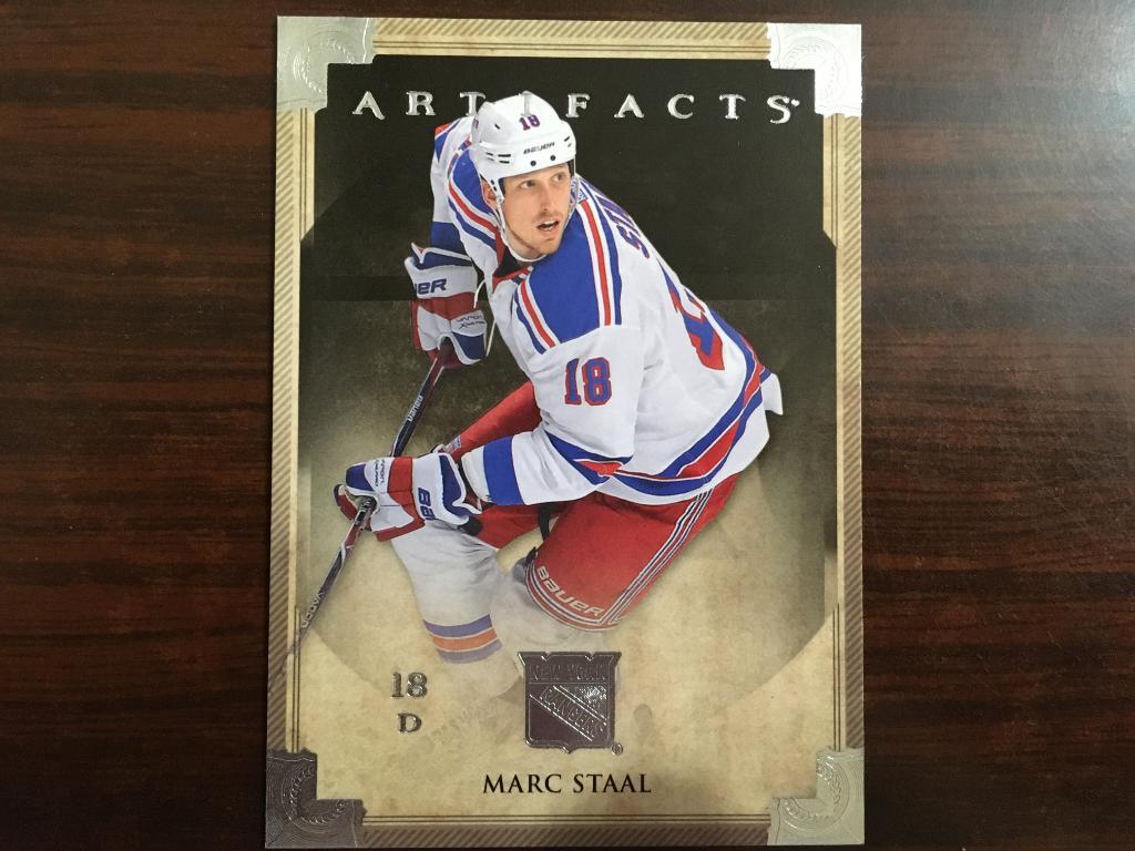 Хоккей. Карточка Marc Staal - Марк Стаал New York Rangers - Рейнджерс НХЛ/NHL