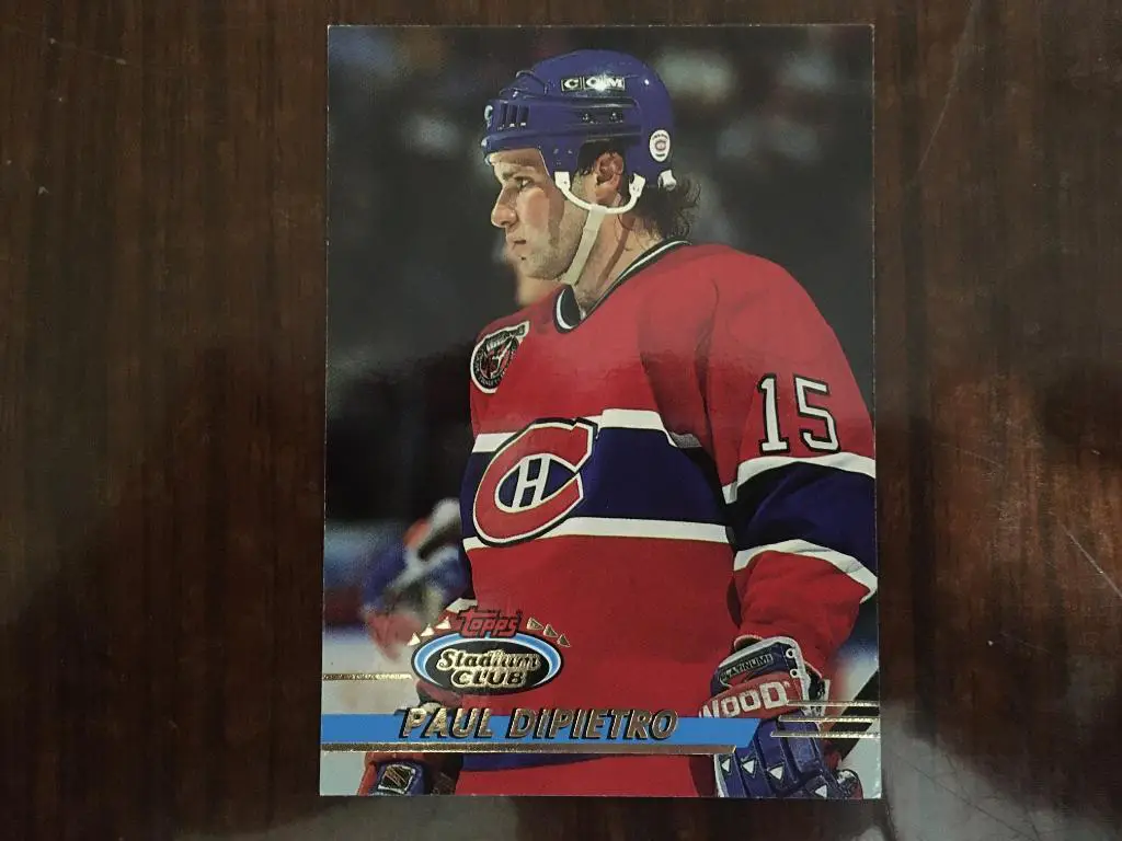 Карточка. Хоккей. PAUL DiPietro Montreal Canadiens - Монреаль НХЛ/NHL