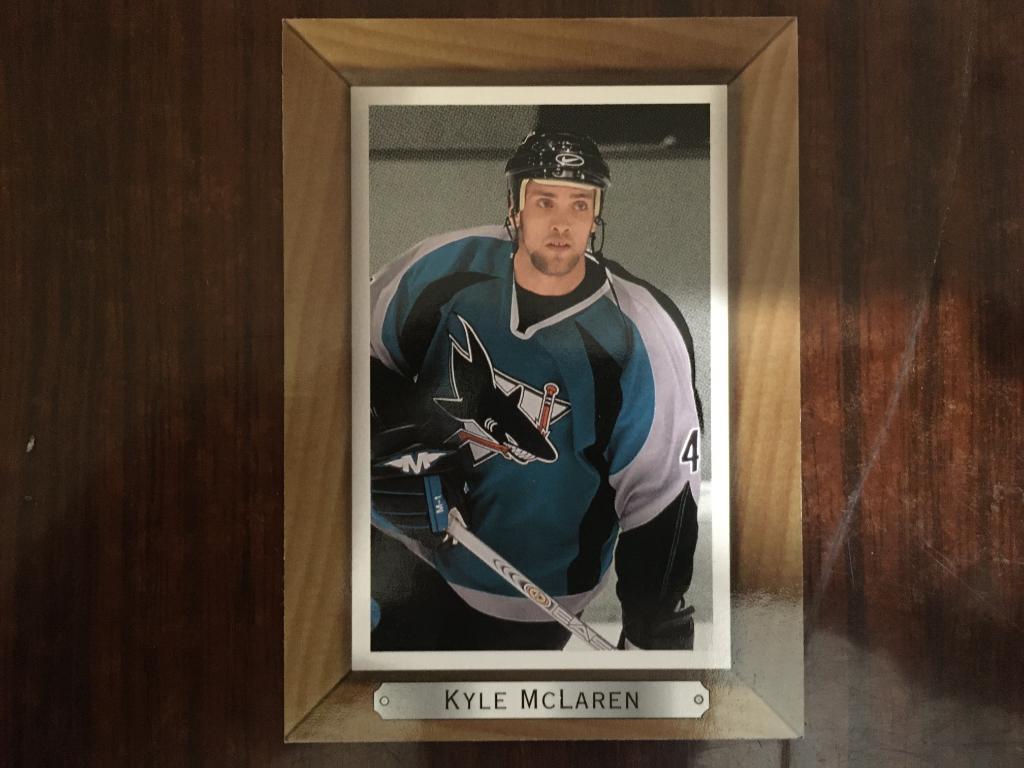 Хоккей. Кайл Макларен - Kyle McLaren San Jose Sharks - Сан-Хосе НХЛ/NHL