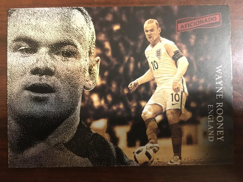 Футбол. Карточка Wayne Rooney - Уэйн Руни Англия, Эвертон, Манчестер Юнайтед