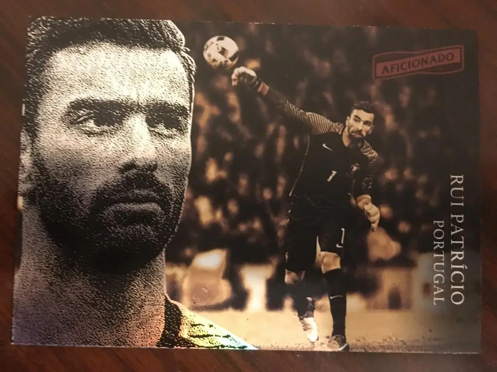 Футбол. Карточка Rui Patricio - Руй Патрисиу Португалия Panini-Панини