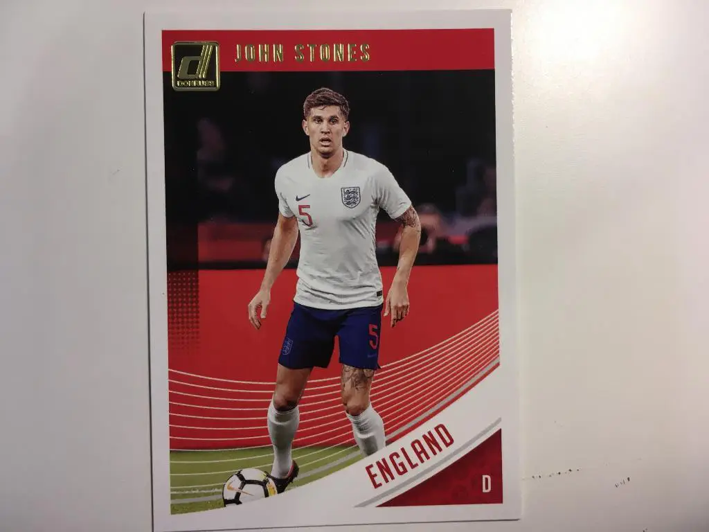 Футбол. Карточка John Stones - England - Англия Panini 2018-2019