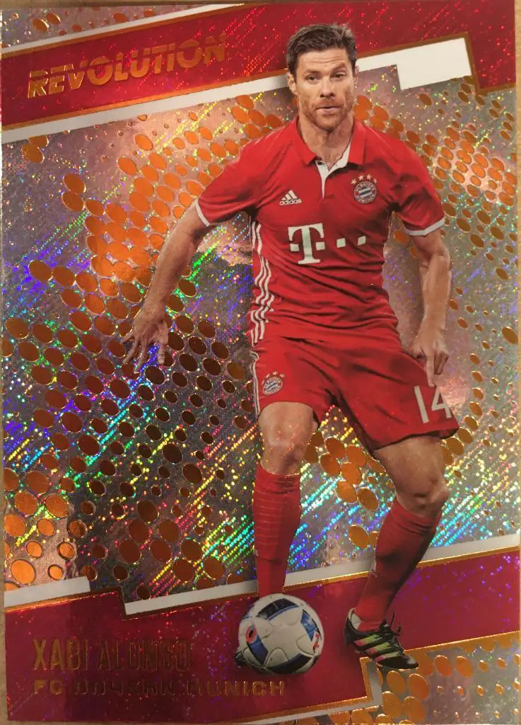 Футбол. Карточка Xabi Alonso / Хаби Алонсо Бавария Мюнхен Panini/Панини 2017