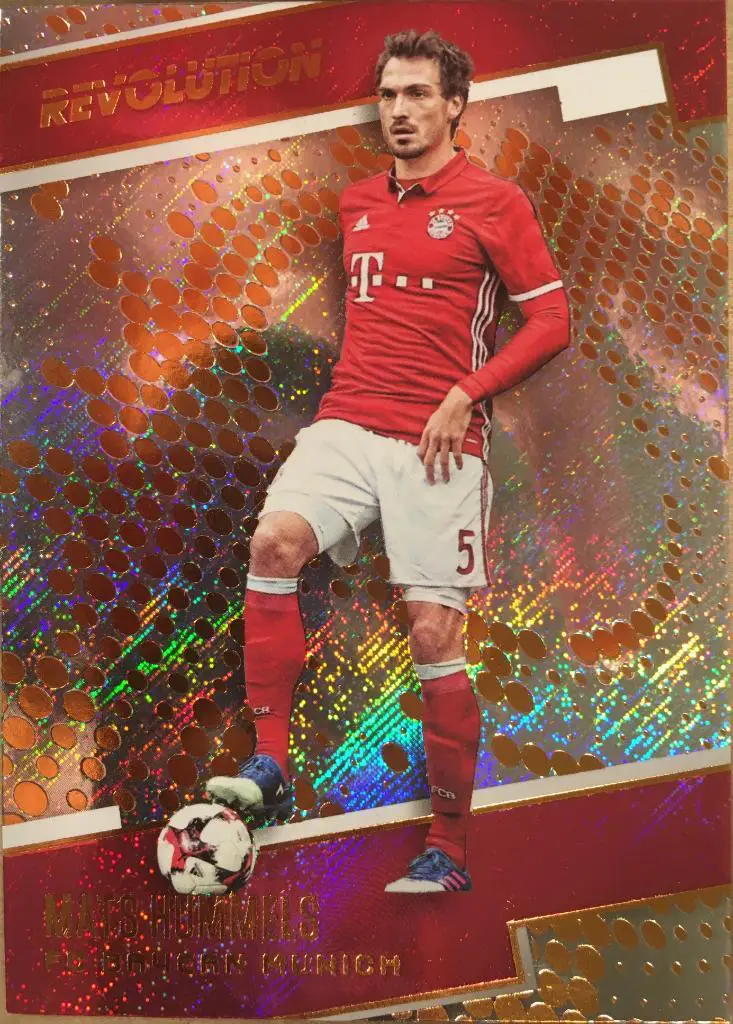 Футбол. Карточка Mats Hummels / Матс Хуммельс Бавария Мюнхен Panini/Панини 2017