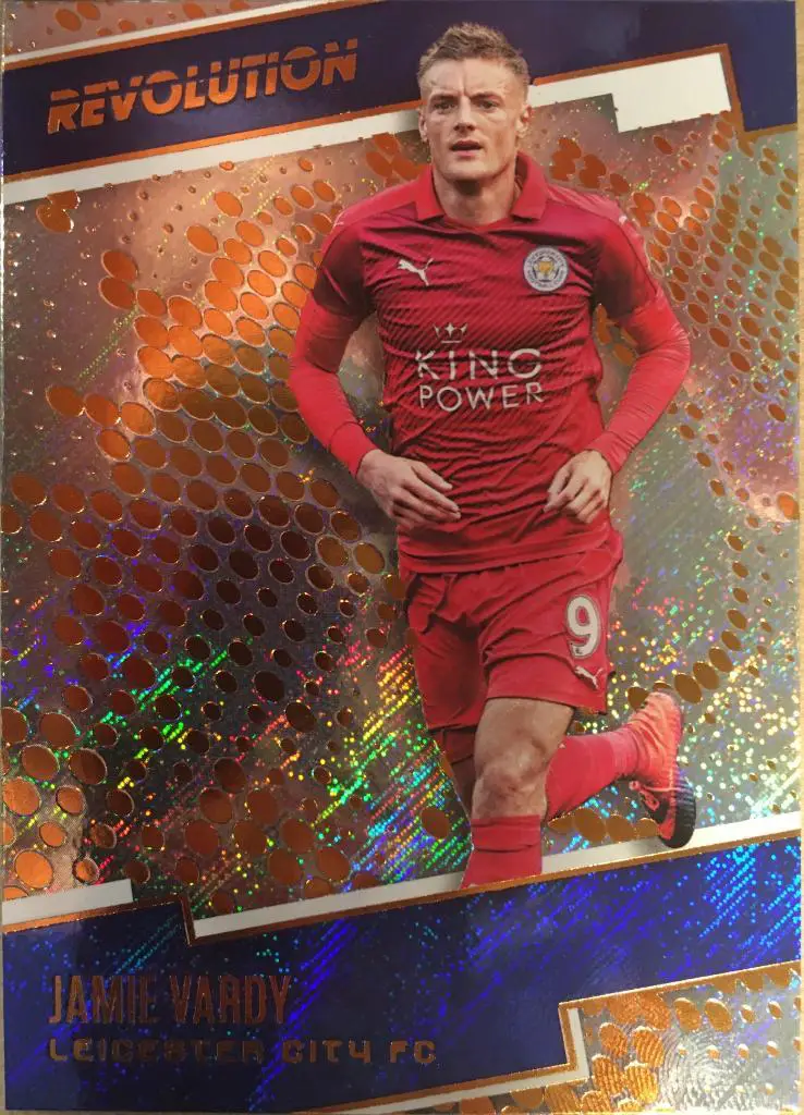 Футбол. Карточка Jamie Vardy / Джейми Варди Лестер Сити Panini/Панини 2017