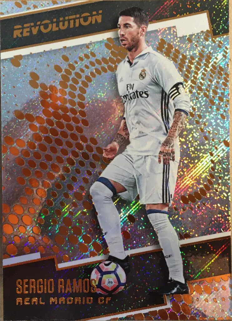 Футбол. Карточка Sergio Ramos / Серхио Рамос Реал Мадрид Panini/Панини 2017