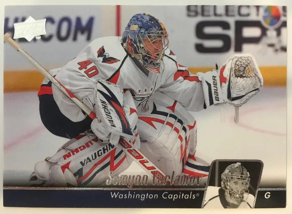 Хоккей Карточка Семен Варламов Colorado-Колорадо, Локомотив Ярославль НХЛ/NHL